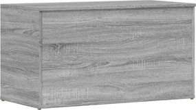 vidaXL szürke sonoma szerelt fa tárolóláda 84 x 42 x 46 cm