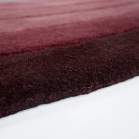 Lila kézi szövésű gyapjú szőnyeg 160x230 cm Puddle Ombre – Flair Rugs