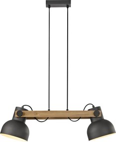 Paul Neuhaus loft függeszték cup 2.0 fekete fa pln15742-18