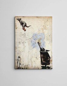 WY117 Banksy vászonkép, 50 x 70 cm