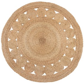 Arya jutaszőnyeg, ø 150 cm - Flair Rugs