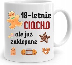 Bögre Tökéletes Ajándék Születésnapra 18 18-es 18-as évek fotónyomtatással