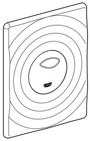 GROHE 42302SH0 - SURF öblítőgomb, 156 × 197 mm, fehér