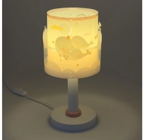 Dalber 61171S - Gyereklámpa WHALE DREAMS 1xE14/8W/230V rózsaszín