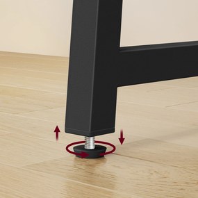Dolgozószobai szett – összecsukható íróasztal ZARIMO 80×40 cm fekete + irodai szék AVOLA VELVET fekete