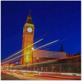 Poszterek 70x70 Big Ben éjszaka