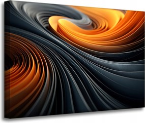 Vászonkép Absztrakt Örvény Spirálok 70x50