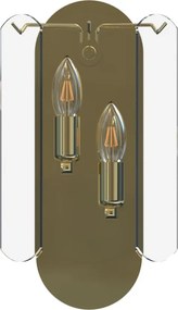 Zuma Line NIRA MB3523-2-EGN Plafonlámpa 2x40W/E14 IP20
