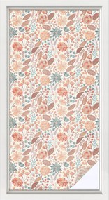 Ablakfólia öntapadós Adatvédelem Virágos kompozíció 50x100