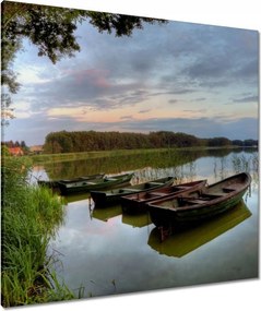 Vászonkép 80x80 Wolsztyn-tó