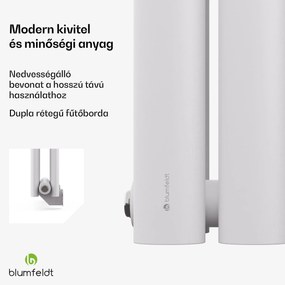 Blumfeldt Tallheo radiátor 120x30 620W