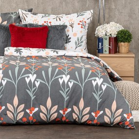 4Home Winter nature flanel ágyneműhuzat, 140 x 200 cm, 70 x 90 cm