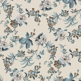 Amara 042 Dekorációs szövet TZ7030 szélesség 140cm szín 2 kék