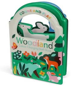 Interaktív játék Colour changing bath book Woodland – Rex London