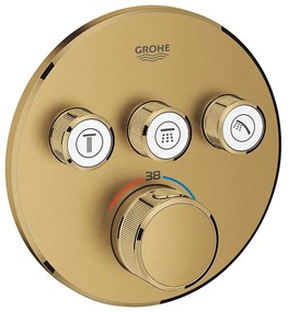 GROHE 29121GN0 - GROHTHERM SMARTCONTROL termosztátos, falba építhető zuhanycsaptelep, arany