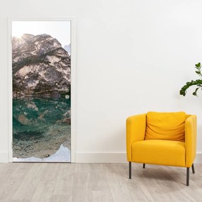 Fotótapéta ajtóra - Hegyi tó (95x205cm)