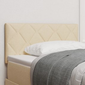 LED Fejtámla Gyémánt Blokkok Design Krém 90 cm Szövet
