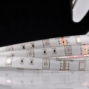 LED RGB állítható fényerejű kültéri szalag 5m LED/14W/12V IP65 + DO