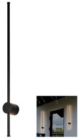 LED Kültéri fali lámpa LED/12W/230V 3000K IP65 fekete