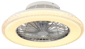Ventilátoros Lámpa Fekete CIRILLA GLOBO-03644