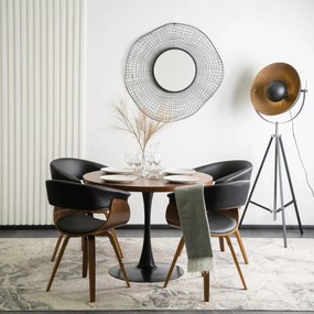 Étkezőszék Fekete Színben. OHIO