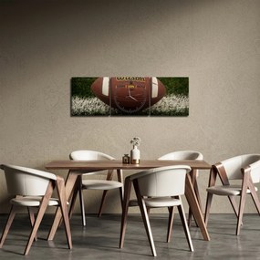 Kép - Futball (órával) (90x30 cm)