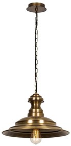 Bronzszínű függőlámpa fém búrával ø 39 cm Obyla – Opviq lights