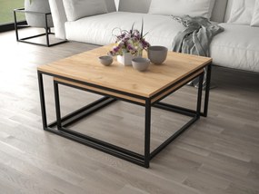 Tolóajtó 90 cm Sharlene Y (szonoma tölgy + matt fehér + fekete). 1054390