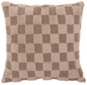 Mikroplüss díszpárna 45x45 cm Checker – PT LIVING