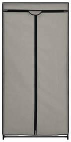 2 db szürke ruhásszekrény 75 x 50 x 160 cm