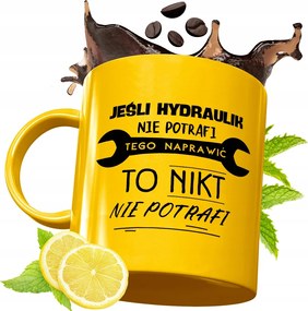 Arany Prémium Bögre Vízvezeték szerelőnek Ajándék Nyomtatott Fotóval