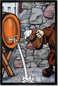 Poszterek keretben 40x60 Graffiti Utcaművészet