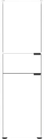 Fehér magas fürdőszoba szekrény 34x111 cm Forano – Germania