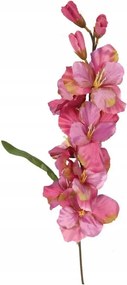Mesterséges gladioli ág rózsaszín levelekkel Erkély Dekoráció Terasz
