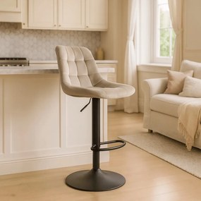 ARCOS 2 bárszék bézs bársony