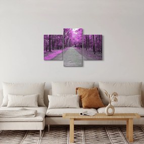 Kép - Út a parkon (90x60 cm)