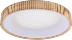 Brilagi - FALCON WOOD MODERN LED mennyezeti lámpa LED/40W/230V, Ø 60 cm, fa kivitel
