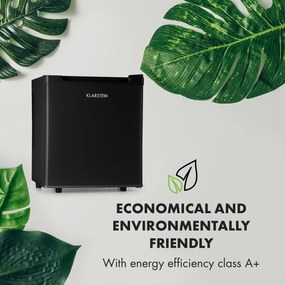 Klarstein Silent Cool, hűtőszekrény, 30 liter, Arctic-Fox Cooling, G energiahatékonysági osztály, fekete