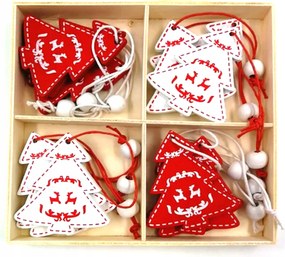 Fa medálok Karácsonyi 12db karácsonyfadíszek Karácsonyfa