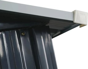 Avenberg kerti ház szerszámokra 2,36 x 1,31 m ANTRACIT SD-YX48-H154C