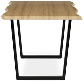 Étkezőasztal 160×90 cm, MDF, Vad Tölgy. HT-F4216 OAK