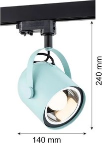 Argon NET PLUS 4747 Sínreflektor 1x15W/E27 IP20