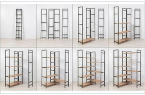 Edra Black and Atlantic Pine polcállvány