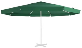 zöld kültéri napernyő csereponyva 500 cm