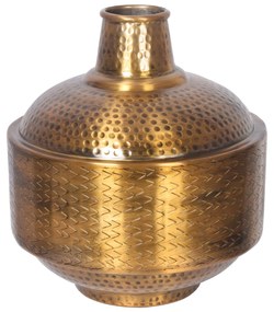 COPPER bronz alumínium váza