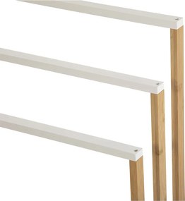 WABISABI TRIO törülközőtartó, 82 x 54 cm, bambusz, 82 x 54 cm
