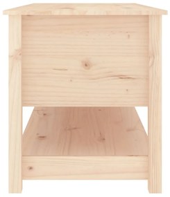 Tömör fenyőfa dohányzóasztal 102 x 49 x 55 cm