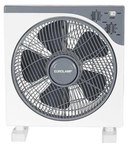 Eurolamp Padlóventilátor 45W/230V, 37 cm átmérő, fehér/szürke EU0155