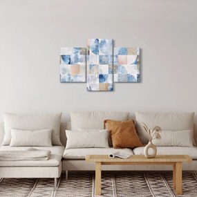 Kép - Geometrikus formák a falon (90x60 cm)