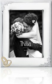 Esküvői képkeret karikagyűrűkkel Méret: 10x15 cm